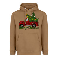 Toasted Coconut merry christmas baby sheep trees with truck Heavyweight Hoodie - RanaPortraitStore