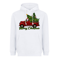 Merry Christmas Baby Sheep Trees With Truck Heavyweight Hoodie | Teevron