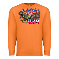 Carrot Rawrrr in the USA 4th of july Premium Sweatshirt - CowGirlArtShop
