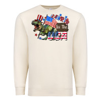 Sandshell Rawrrr in the USA 4th of july Premium Sweatshirt - CowGirlArtShop