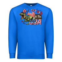 True Royal Rawrrr in the USA 4th of july Premium Sweatshirt - CowGirlArtShop