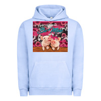 Pigment Grape Ice be mine valentine's day pigs Urban Hoodie - Jasminsmagicworld