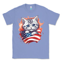 Colony Blue cat6 Classic Tee - Unal Design