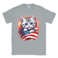 Heather Grey cat6 Classic Tee - Unal Design