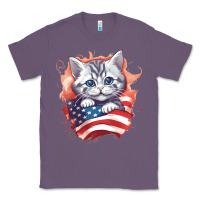 Lavender cat6 Classic Tee - Unal Design