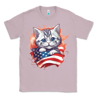 Lilac cat6 Classic Tee - Unal Design