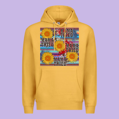Mama Tried Seamless Premium Hoodie Designed By Adodesignshop