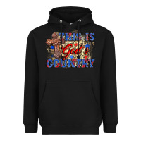Black this is god's country Heavyweight Hoodie - Zillion Design Studio