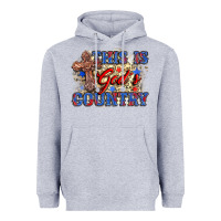 Heather Grey this is god's country Heavyweight Hoodie - Zillion Design Studio
