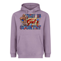 Lavender this is god's country Heavyweight Hoodie - Zillion Design Studio
