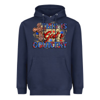 Navy this is god's country Heavyweight Hoodie - Zillion Design Studio