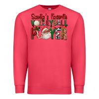 Cardinal afro santa's favorite volleyball player for christ Premium Sweatshirt - FaDigitalArtStudio