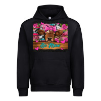 Black be mine valentine's day cow Urban Hoodie - Jasminsmagicworld