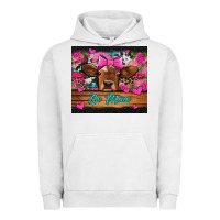 Pigment Lunar Rock be mine valentine's day cow Urban Hoodie - Jasminsmagicworld