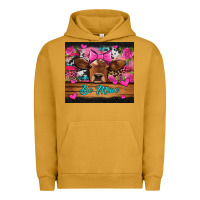 Pigment Peanut Butter be mine valentine's day cow Urban Hoodie - Jasminsmagicworld