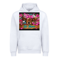 White be mine valentine's day cow Urban Hoodie - Jasminsmagicworld