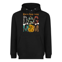 Black kinda busy being a dog mom Heavyweight Hoodie - texasbilliewilder
