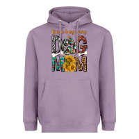 Lavender kinda busy being a dog mom Heavyweight Hoodie - texasbilliewilder