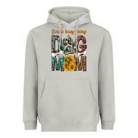 Kinda Busy Being A Dog Mom Heavyweight Hoodie | Teevron