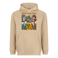 Mushroom kinda busy being a dog mom Heavyweight Hoodie - texasbilliewilder