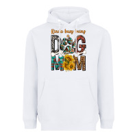 White kinda busy being a dog mom Heavyweight Hoodie - texasbilliewilder