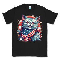 Black cat7 Classic Tee - Unal Design