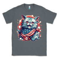 Charcoal Heather cat7 Classic Tee - Unal Design