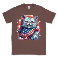 Chestnut cat7 Classic Tee - Unal Design