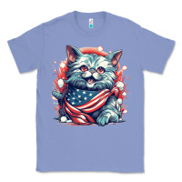 Colony Blue cat7 Classic Tee - Unal Design