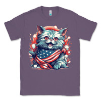 Lavender cat7 Classic Tee - Unal Design