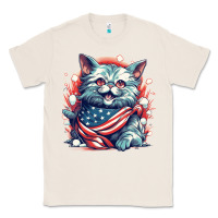 Natural cat7 Classic Tee - Unal Design