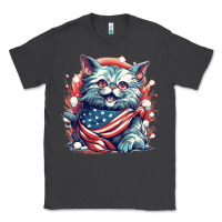 Smoke cat7 Classic Tee - Unal Design
