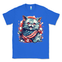True Royal cat7 Classic Tee - Unal Design