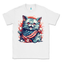 White cat7 Classic Tee - Unal Design