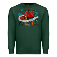 Sports Green happy yeehawliday Premium Sweatshirt - CowhideDigitalArt