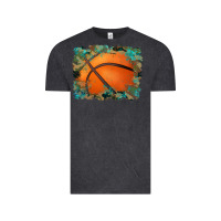 Vintage Black sports basketball background Vintage Tee - Artiststas