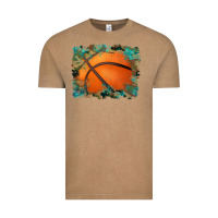 Vintage Coffee sports basketball background Vintage Tee - Artiststas