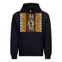Black Western Hampshire Sheep Mom Urban Hoodie - LillyAllenDesigns