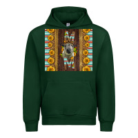 Forest Green Western Hampshire Sheep Mom Urban Hoodie - LillyAllenDesigns