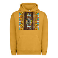 Pigment Peanut Butter Western Hampshire Sheep Mom Urban Hoodie - LillyAllenDesigns