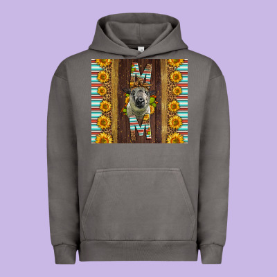 Western Hampshire Sheep Mom Urban Hoodie Designed By Lillyallendesigns