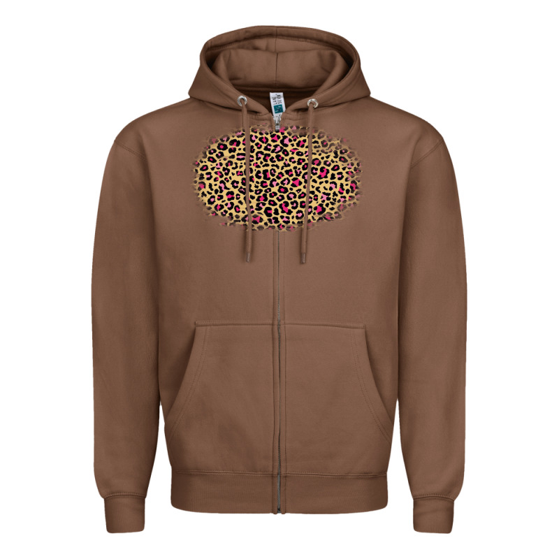 Leopard Pattern Zipper Hoodie by RanaPortraitStore | Teevron