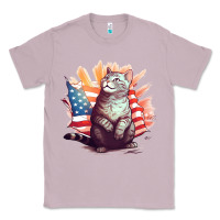 Lilac cat8 Classic Tee - Unal Design