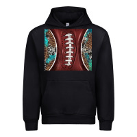 Black western pattern and american football Urban Hoodie - BarkalooDesign