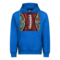 Cobalt western pattern and american football Urban Hoodie - BarkalooDesign
