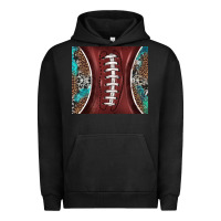 Pigment Black western pattern and american football Urban Hoodie - BarkalooDesign
