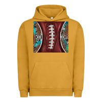 Pigment Peanut Butter western pattern and american football Urban Hoodie - BarkalooDesign