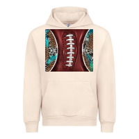 Sandshell western pattern and american football Urban Hoodie - BarkalooDesign