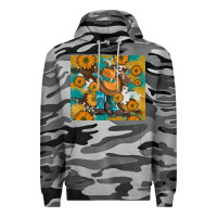 Slate Camo sunflowers and cowboy boots with cowhide and glitter tumbler Premium Hoodie - Artiststas