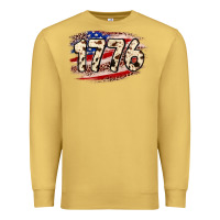 Antique Gold 4th of July 1776 Premium Sweatshirt - Neo Western